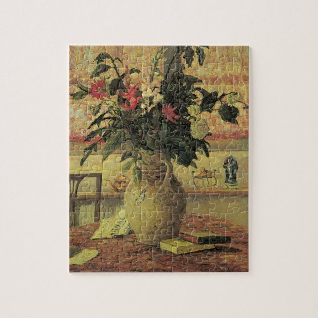Puzzle Bouquet de fleurs à la fenêtre par Maxine Maufra (Vertical)