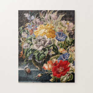 Puzzle Bouquet vintage de fleurs