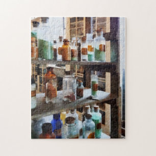 Puzzle Bouteilles de produits chimiques