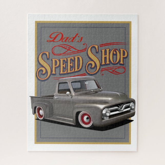 Puzzle Boutique de vitesse papa (Vertical)