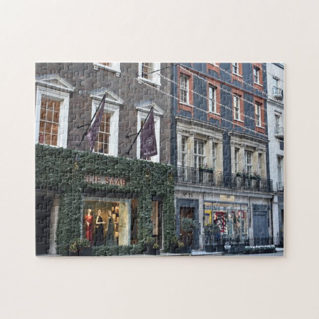 Puzzle Boutiques le long de Bruton Street, Mayfair, Londr (Horizontal)