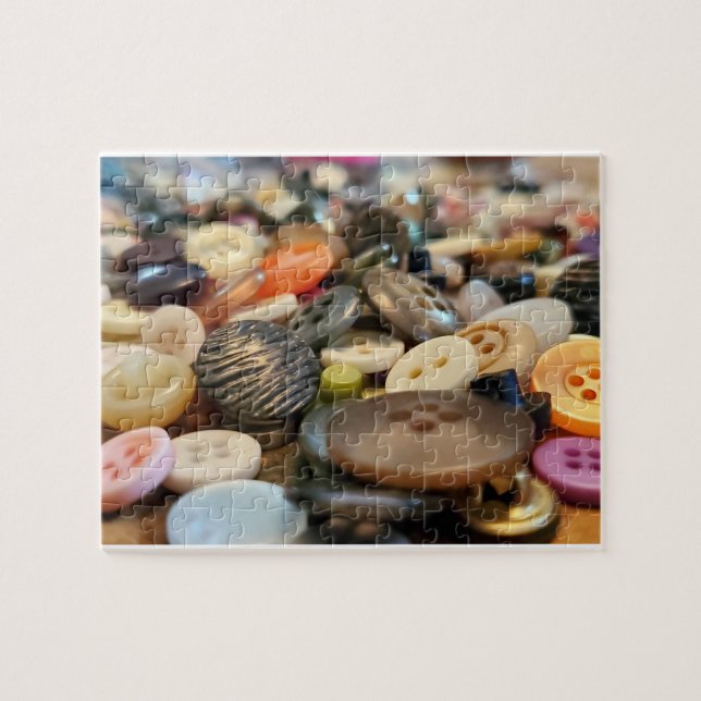Puzzle Boutons vintages (Horizontal)