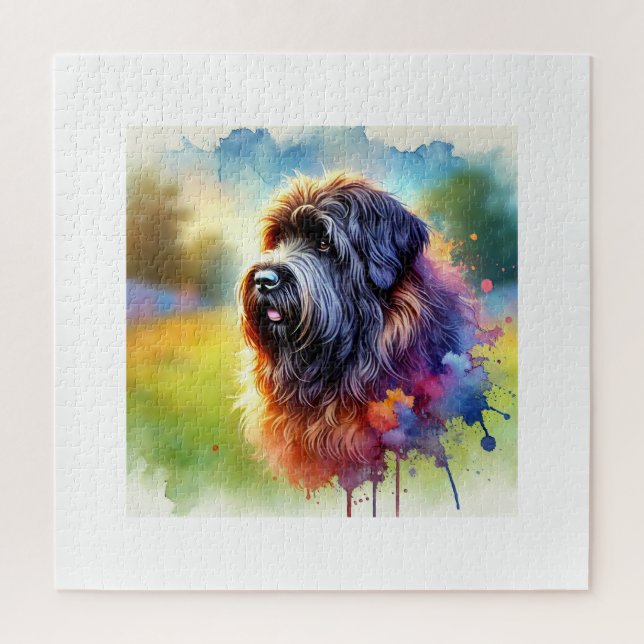 Puzzle Bouvier des Flandres Serenity 200824AREF101 - Wate (Vertical)