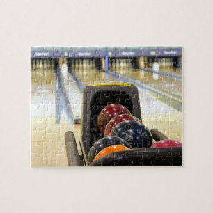 Puzzle Bowling Alley et boules de bowling