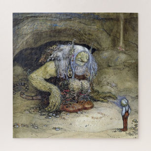 Puzzle "Boy with Troll" de John Bauer