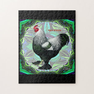 Puzzle Brahma : Fancy Dark Rooster