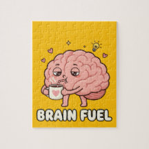 Brain Fuel: Morning Coffee Motivation Cartoon
