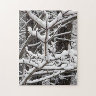 Puzzle Branches couvertes de neige