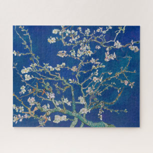 Puzzle Branches d'amandier en fleurs (Indigo)   Van Gogh 