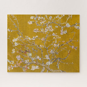 Puzzle Branches d'amandier en fleurs (Or)   Van Gogh  