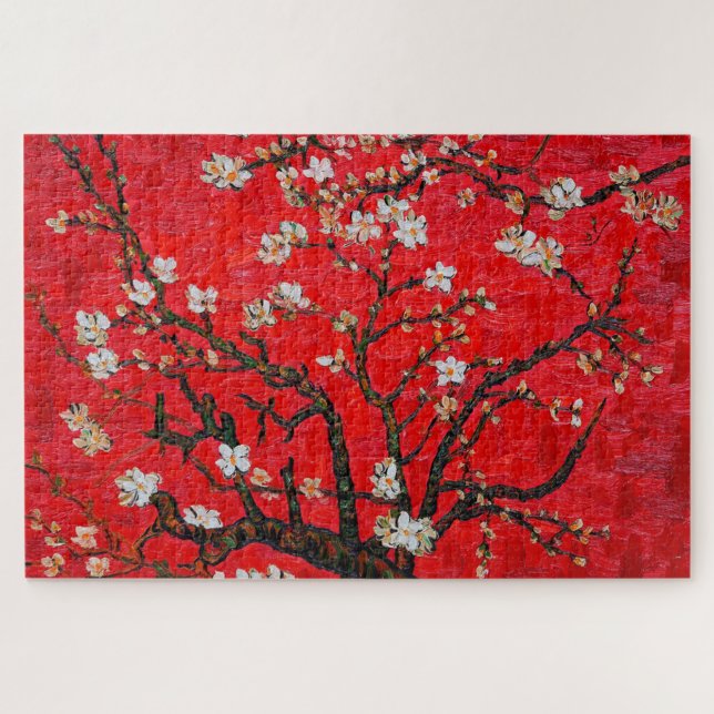 Puzzle Branches d'Amandiers en Blossom, Van Gogh (Horizontal)