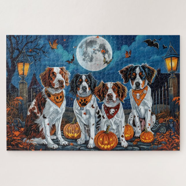 Puzzle Bretagne Espagne Halloween Éffrayant (Horizontal)