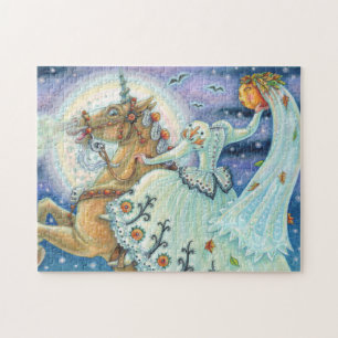 PUZZLE BRIDE OF SLEEPY HOLLOLOLOW, PALOMINO HALLOWEEN PUZ