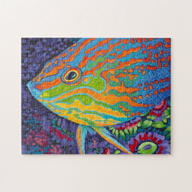 Puzzle Brillant poisson tropical I (Horizontal)