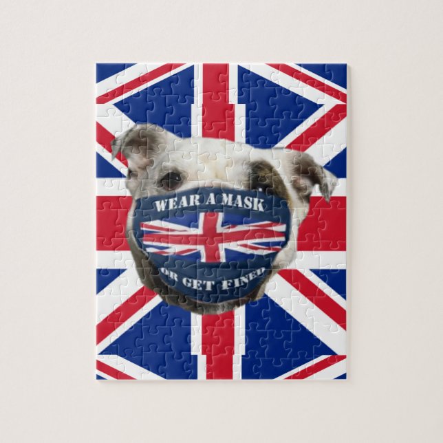 PUZZLE BRITISH BULLDOG (Vertical)
