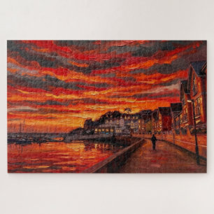 Puzzle Brixham Sunrise : Édition Galerie