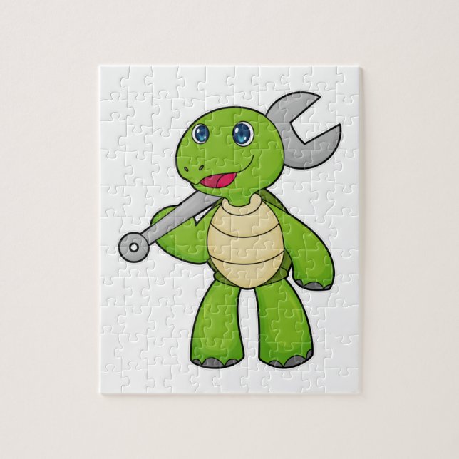 Puzzle Broche mécanique de tortue (Vertical)