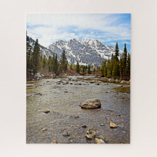 Puzzle Brook à ciel ouvert Rocky Mountain - 16x20 - 520 p