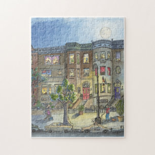 Puzzle Brooklyn à l'heure du coucher