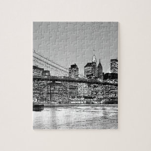 Puzzle Brooklyn Bridge New York City