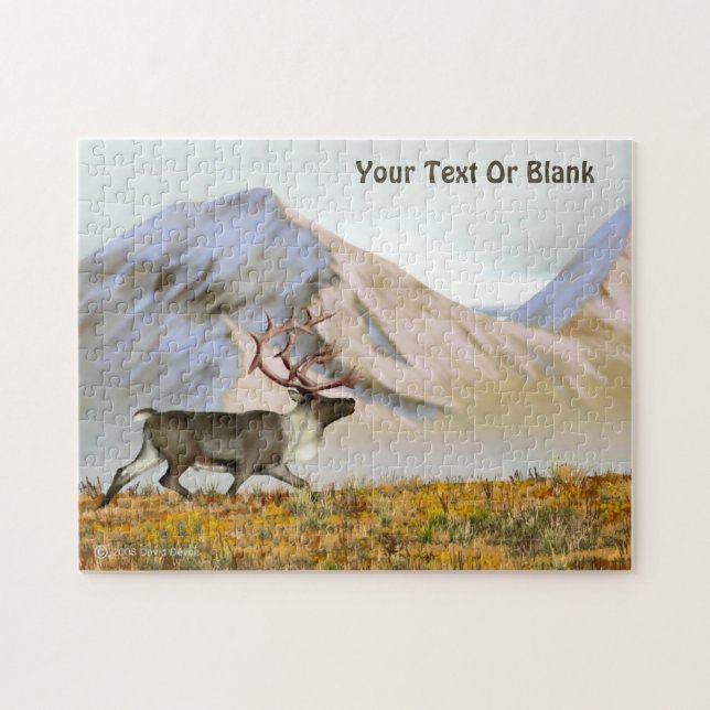 Puzzle Brooks Range Caribou (Horizontal)