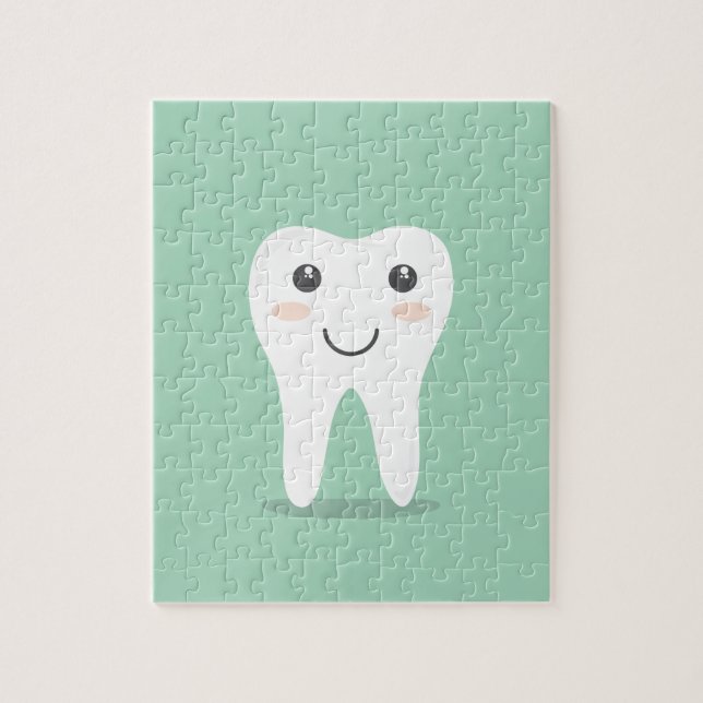 Puzzle Brosse à dents de brossage de dent de dentiste (Vertical)