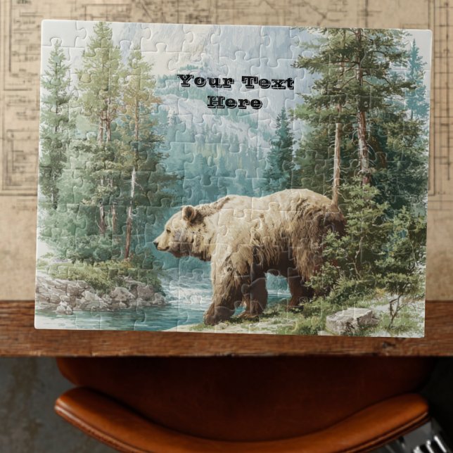 Puzzle Brown Bear (Brown Bear Collection)
