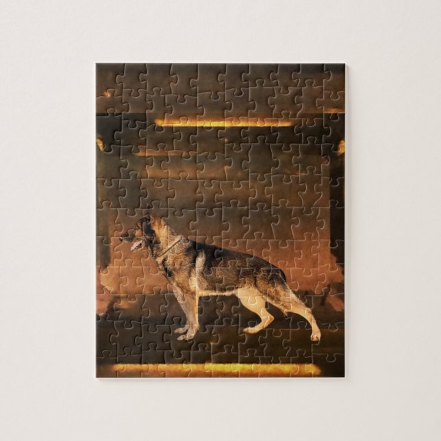 Puzzle Brown berger allemand (Vertical)
