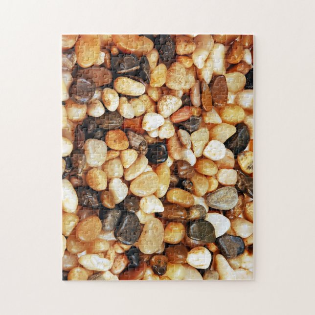 Puzzle Brown imprimé de galets jigzaw (Vertical)