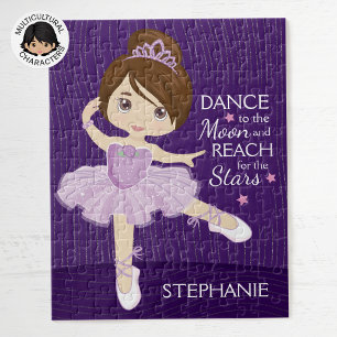 Puzzle Brunette Ballerina