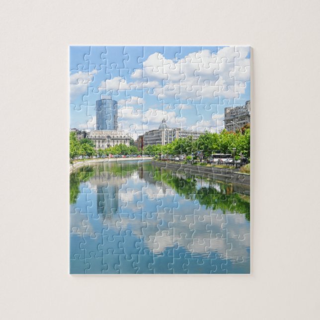 Puzzle Bucarest, Roumanie (Vertical)