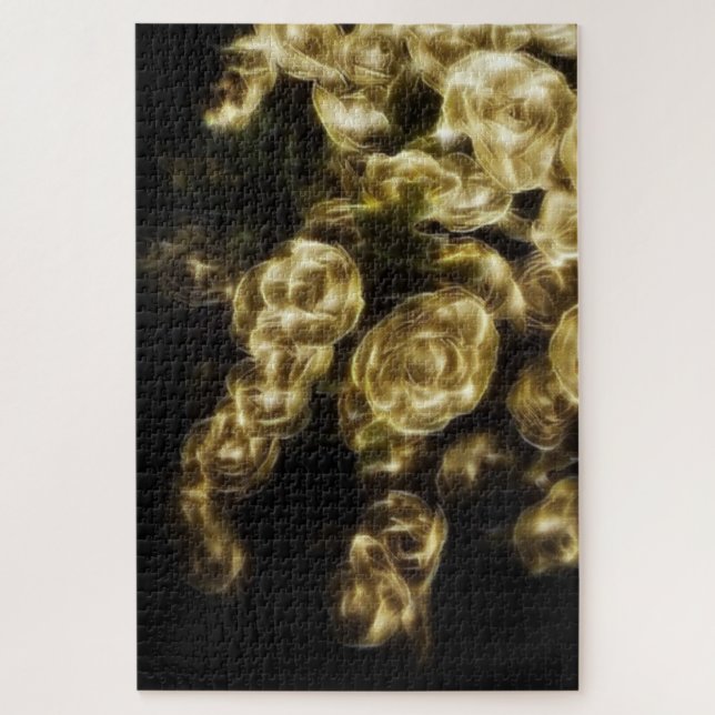 Puzzle Bud Gilt (Vertical)