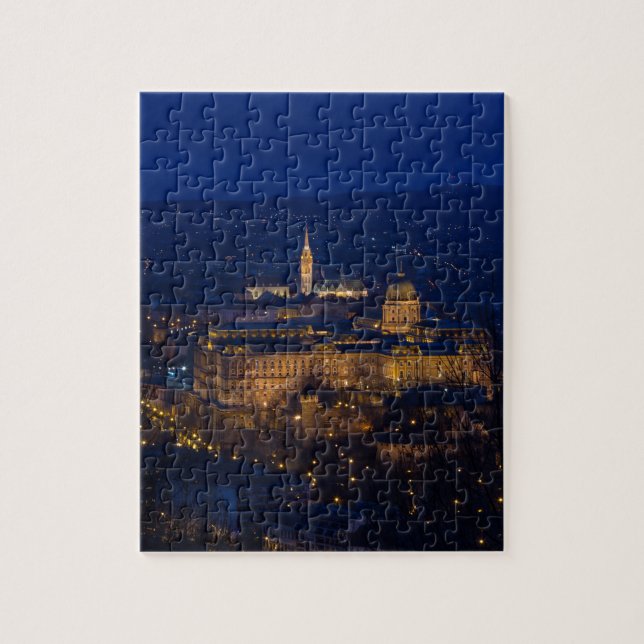 Puzzle Buda Castle Hungary Budapest (Vertical)