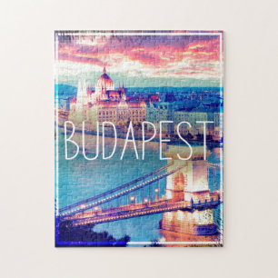 Puzzle Budapest vintage