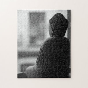Puzzle Buddha assis dans la méditation