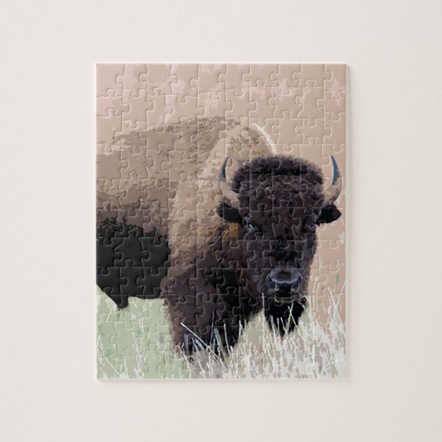 Puzzle Buffle / Bison (Vertical)