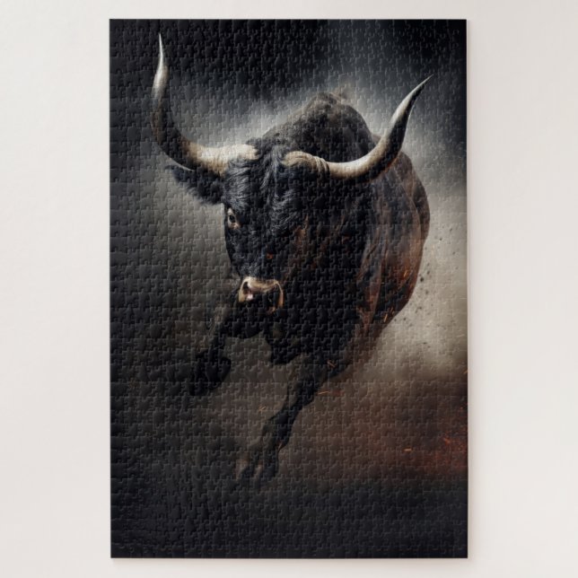 Puzzle Bull (Vertical)