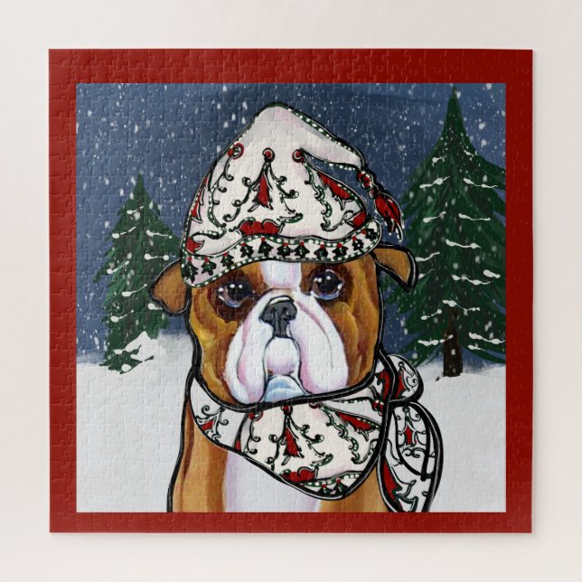Puzzle Bulldog (Vertical)