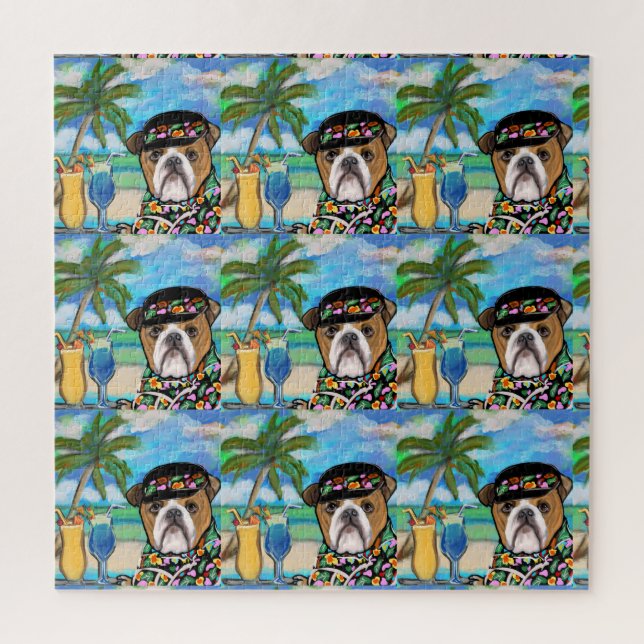 Puzzle Bulldog (Vertical)