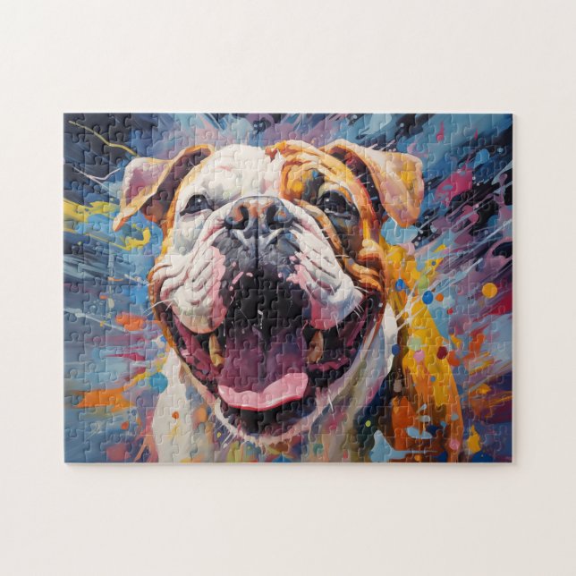 Puzzle Bulldog anglais (Horizontal)