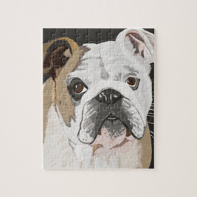 Puzzle Bulldog britannique (Vertical)
