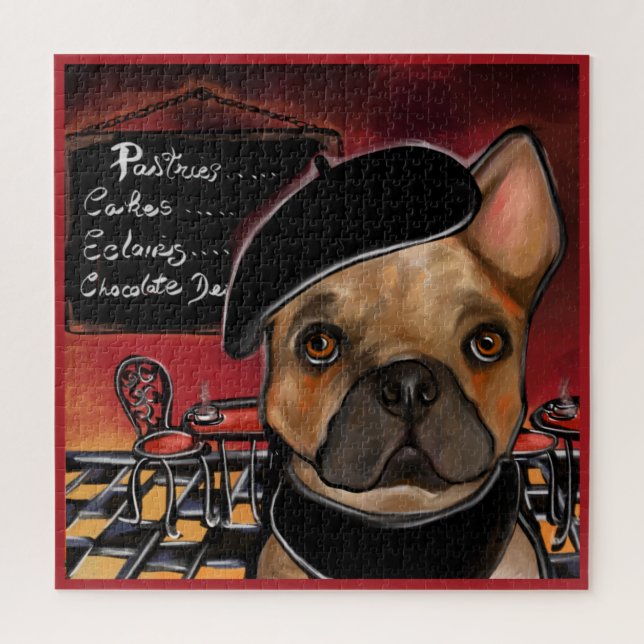 PUZZLE BULLDOG FRANÇAIS (Vertical)