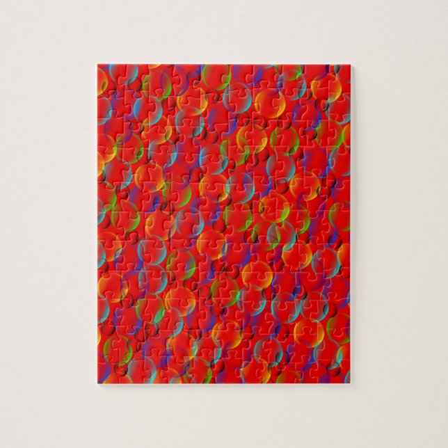 Puzzle Bulles de couleur (Vertical)