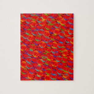 Puzzle Bulles de couleur