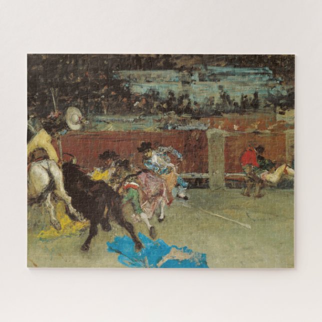 Puzzle Bullfight espagnol (par Marià Fortuny) (Horizontal)