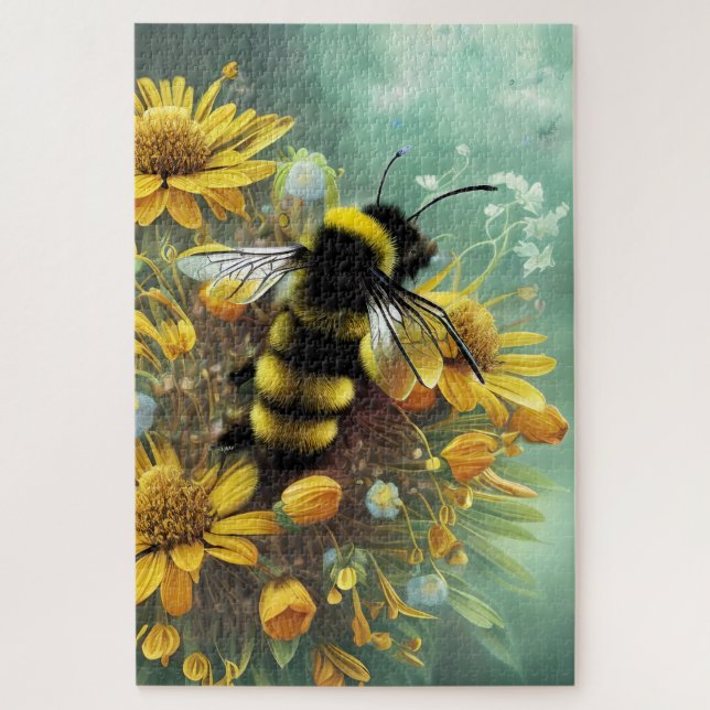 Puzzle Bumblebee (Vertical)
