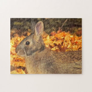 Puzzle Bunny d'automne