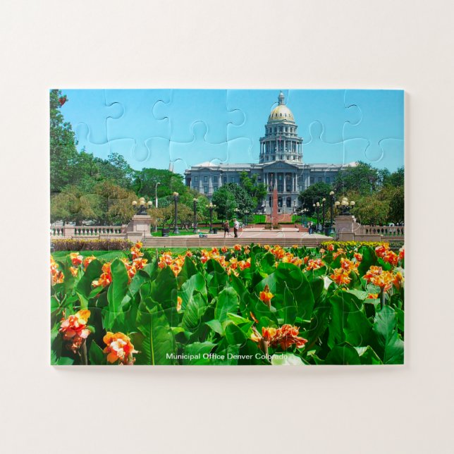 Puzzle Bureau municipal Denver Colorado (Horizontal)