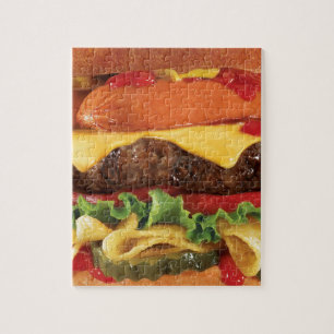 Puzzle burger