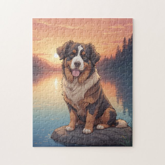 Puzzle Burmese Mountain Dog (Vertical)